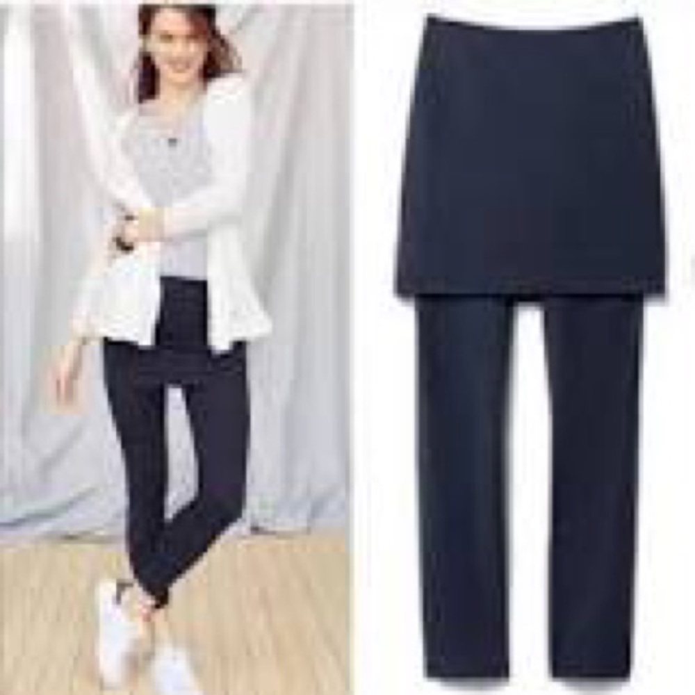 Cabi 5179 Navy Blue Skirted M’Leggings